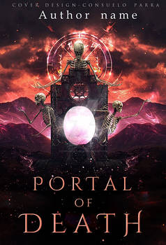 Portal of death - Premade book cover