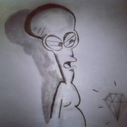 Roger the Alien doodle
