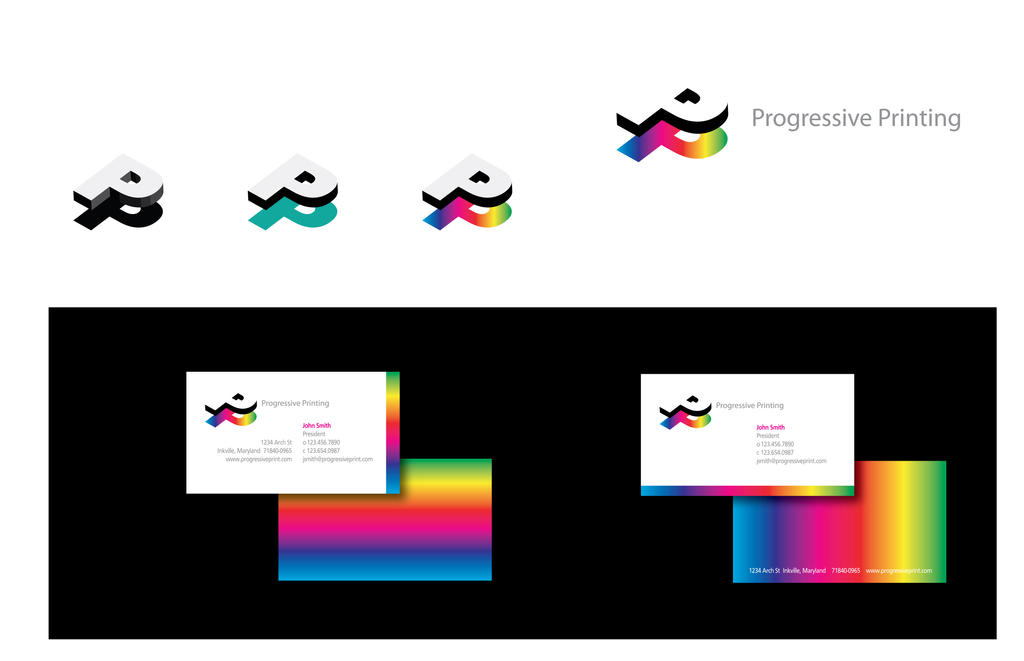 Progressive Printing Logo By TheCrow65 On DeviantArt
