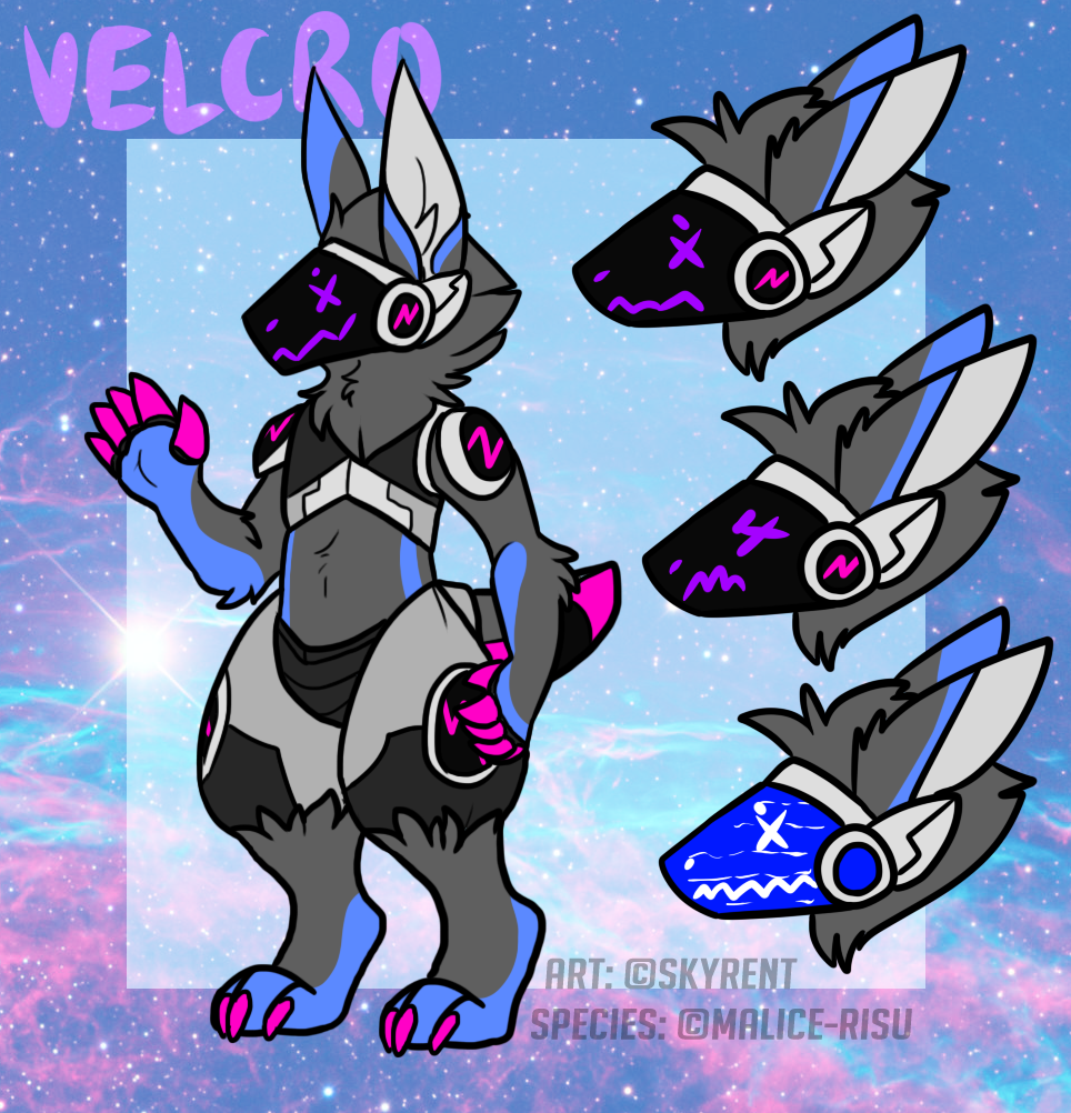 velcro the protogen by jigsocks on DeviantArt