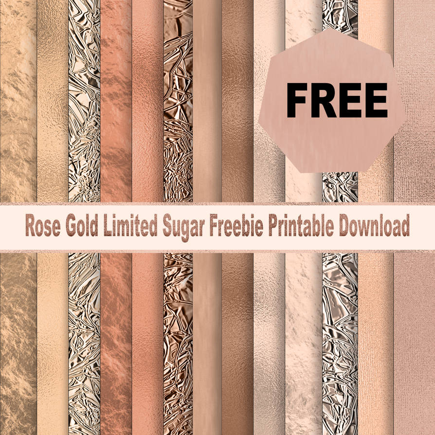 Free Gold and Rose Gold Foil Scrapbooking Paper by sugamistationery on ... Free Gold and Rose Gold Foil Scrapbooking Paper by sugamistationery on ...