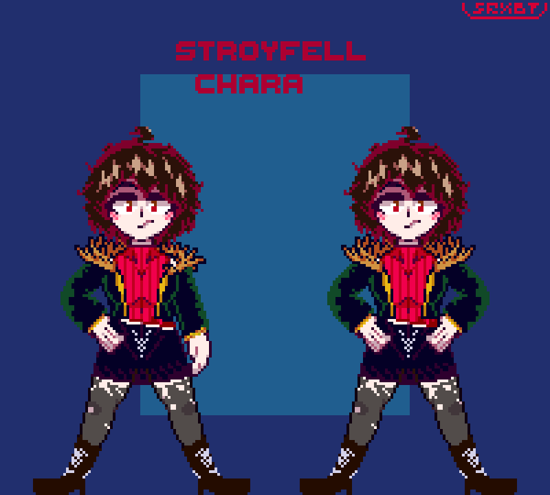 Chara R63 Storyfell Chara by srxbt on DeviantArt