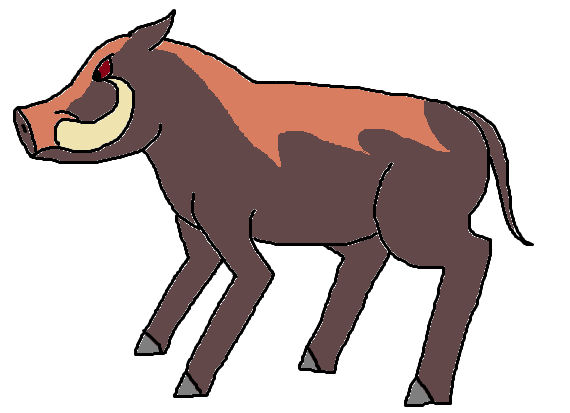 Boar Monkey Deviantart Wild Boar by hikererubeyantunez on DeviantArt