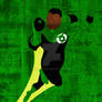 DC Minimalism - Green Lantern (John Stewart)