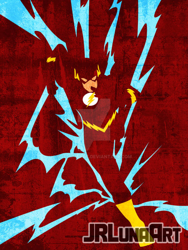DC Minimalism - Flash by JRLunaArt on DeviantArt