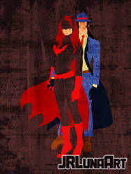 DC Minimalism - Batwoman and the Question