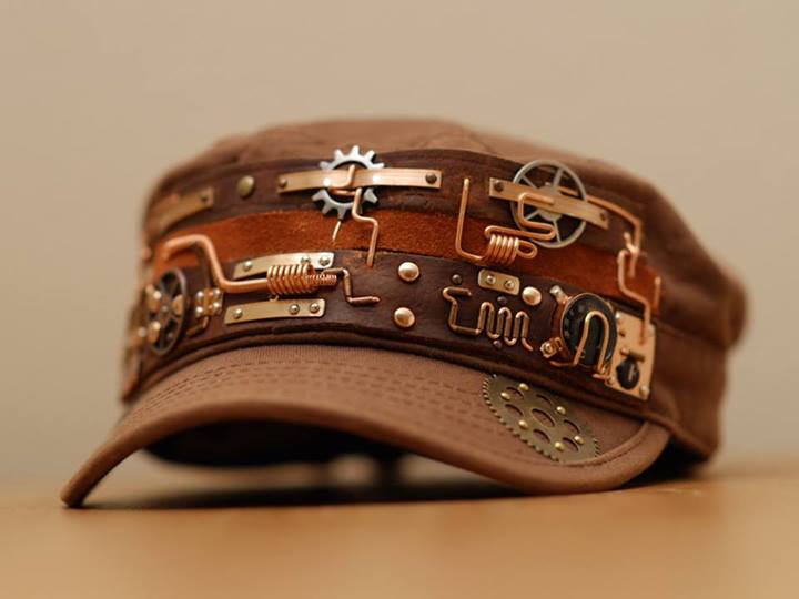 Steampunk hat V4