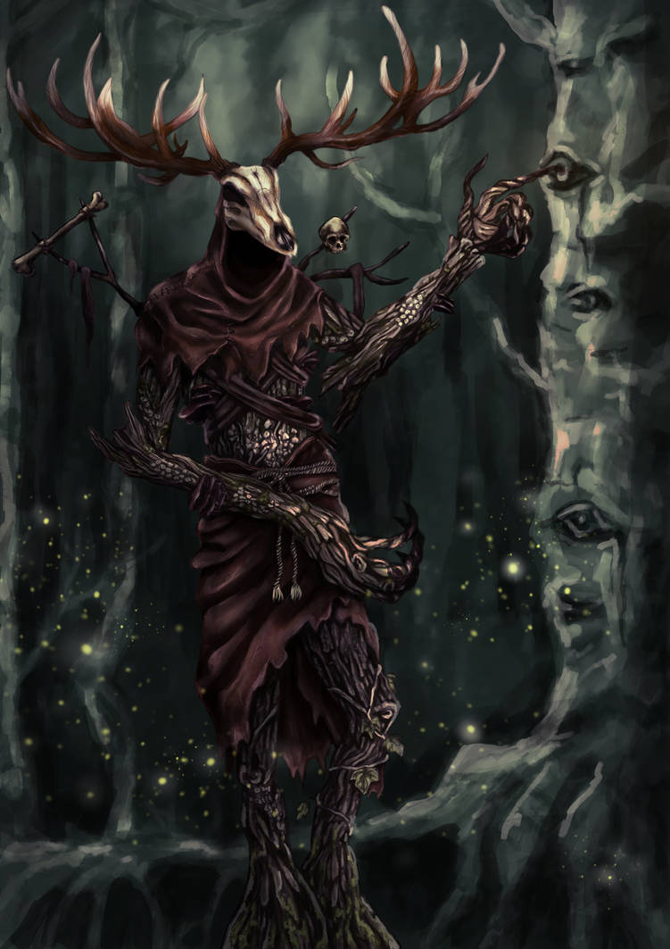 Waldschrat by RosemarisArt on DeviantArt