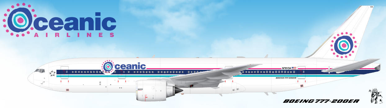 Oceanic Airlines Flight 815 by Denodon on DeviantArt
