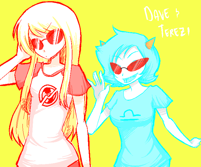 femdave and terezi