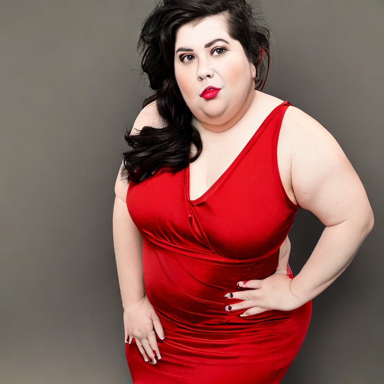 BBW in red made by AI by DragonKingoftheWest on DeviantArt BBW in red made by AI by DragonKingoftheWest on DeviantArt