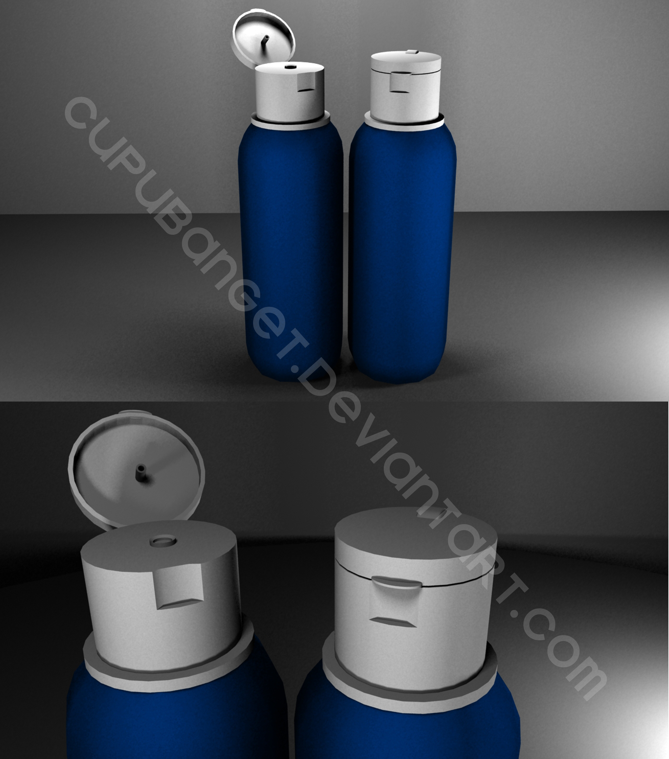 Concept Product Design - bodylotion bottle