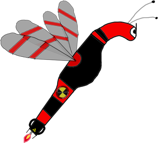 Wave Bug #003: Flamefly by MaxRedDasher on DeviantArt