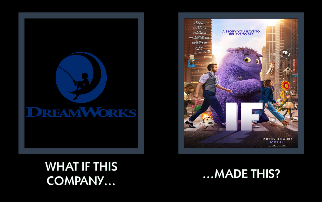 If Deviantart What If Dreamworks Made IF (2024) by Thomas19855 on DeviantArt
