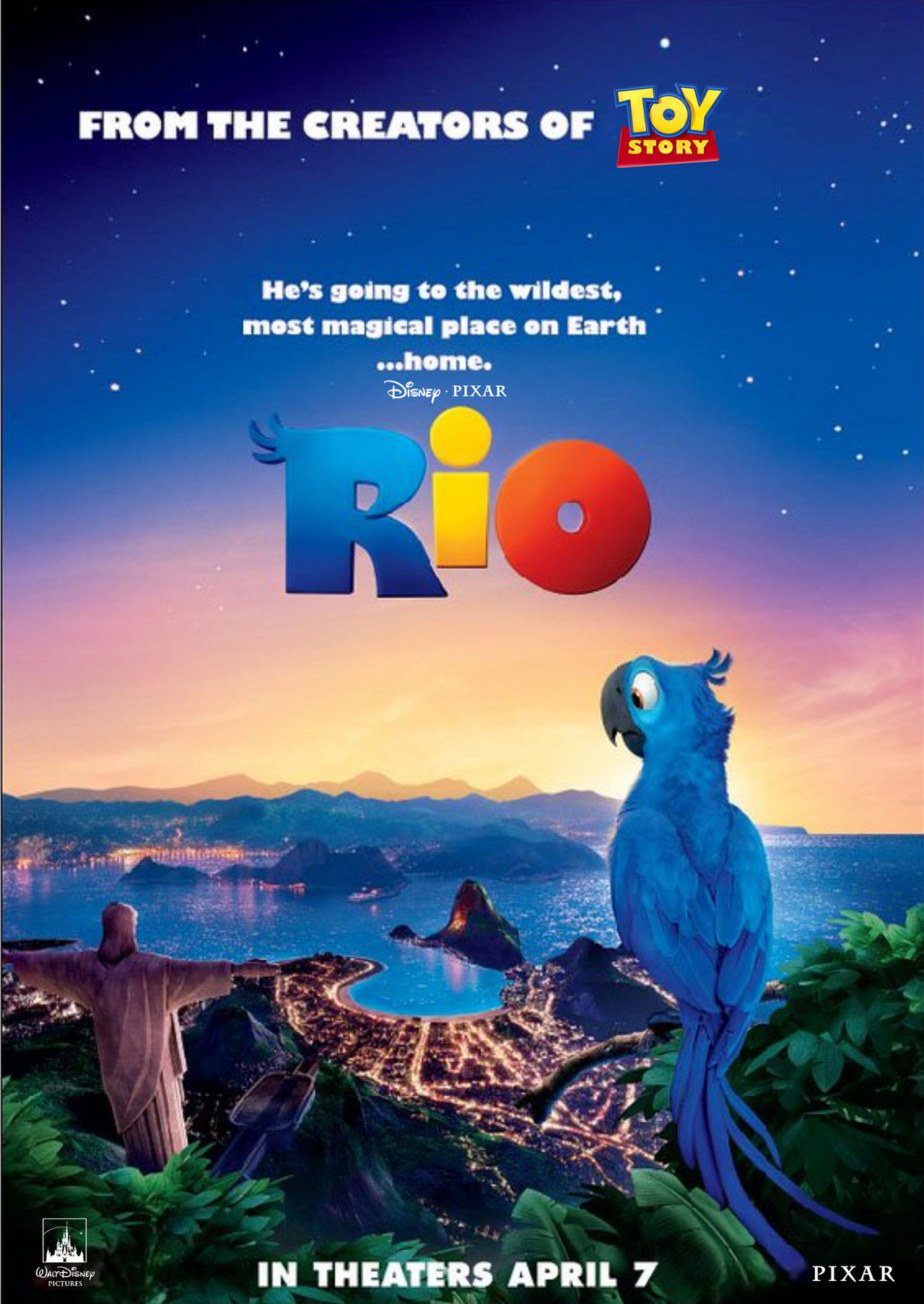 Disney Rio Writing Script (What If...) Disney/Pixar Rio Poster (2011) by Thomas19855 on DeviantArt
