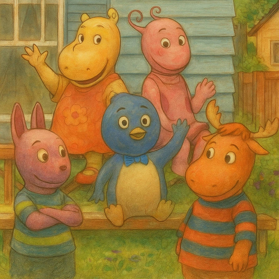 Backyardigans Style Backyardigans in Ghibli Style by Louiedragneel on DeviantArt