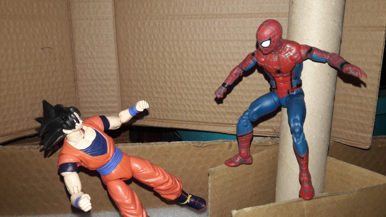 Spiderman vs Goku!: marvel vs shounen jump! by Infinitydragon900 on  DeviantArt