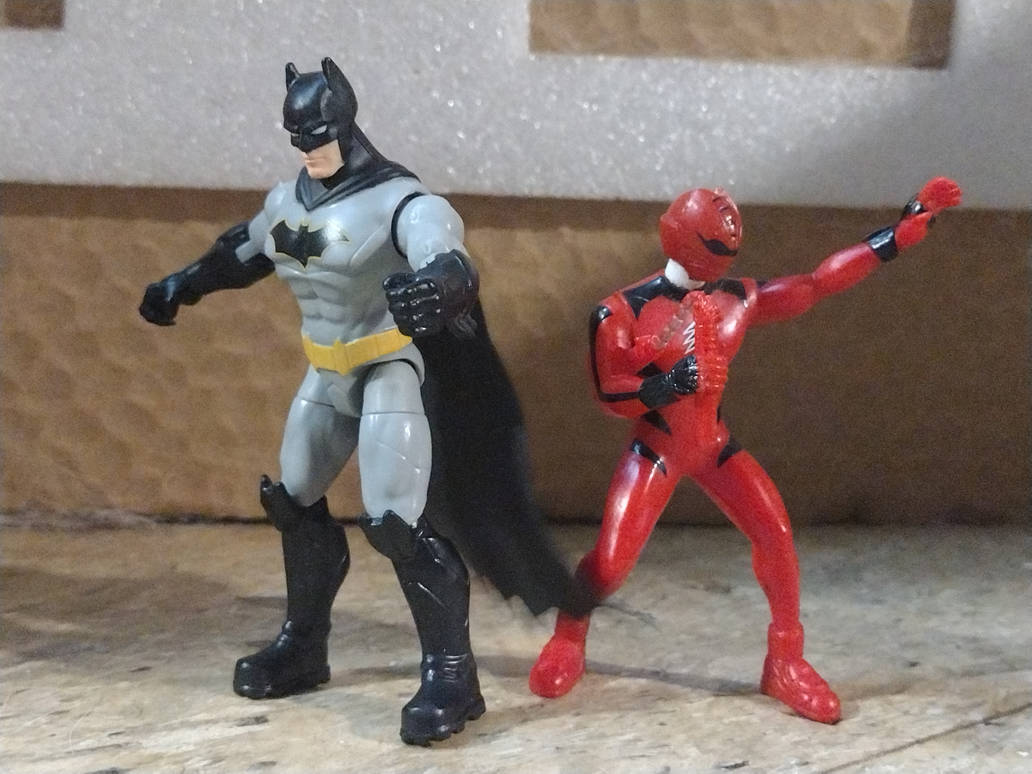 The Bat and The red tiger Ranger! by Infinitydragon900 on DeviantArt