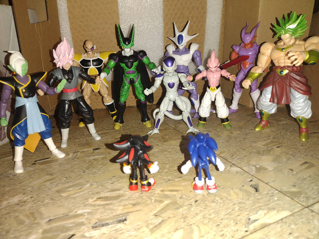 Sonic And Shadow Vs Dragon Ball Villains By Infinitydragon900 On Sonic And Shadow Vs Dragon Ball Villains By Infinitydragon900 On