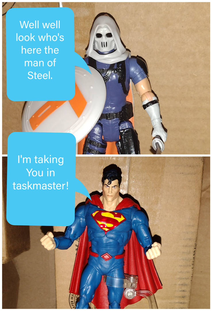 Taskmaster vs Superman! by Infinitydragon900 on DeviantArt