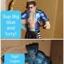 Johnny Cage vs Beast!