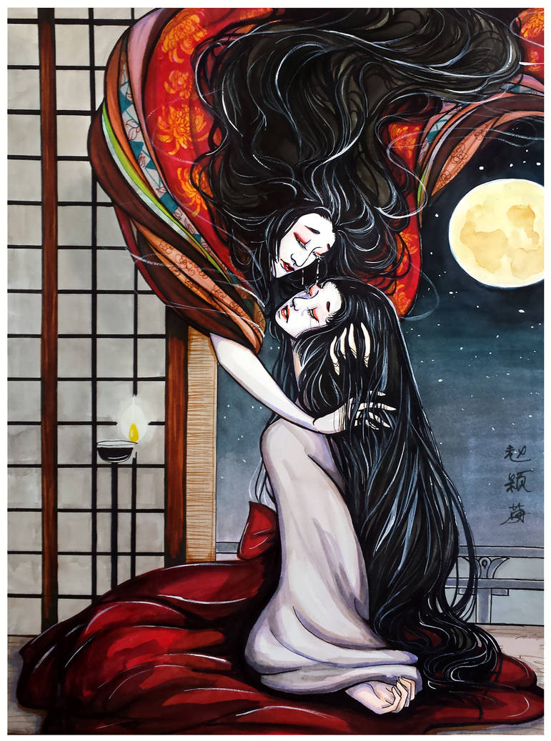 Lady Rokujo Lady Rokujo and Lady Aoi by ZhaoLuna on DeviantArt