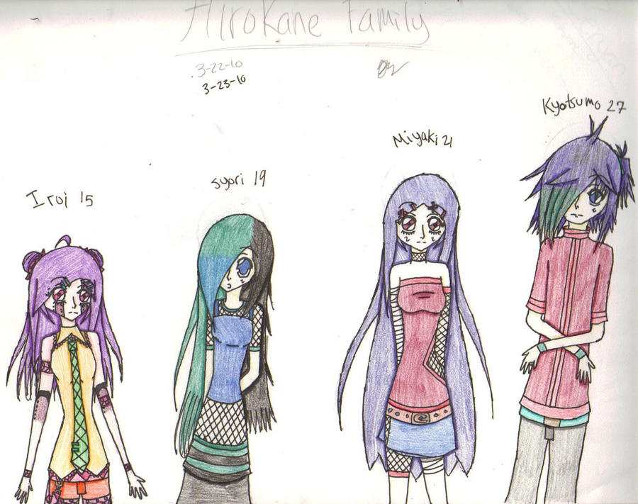 Hirokane Family by Mizerique on DeviantArt