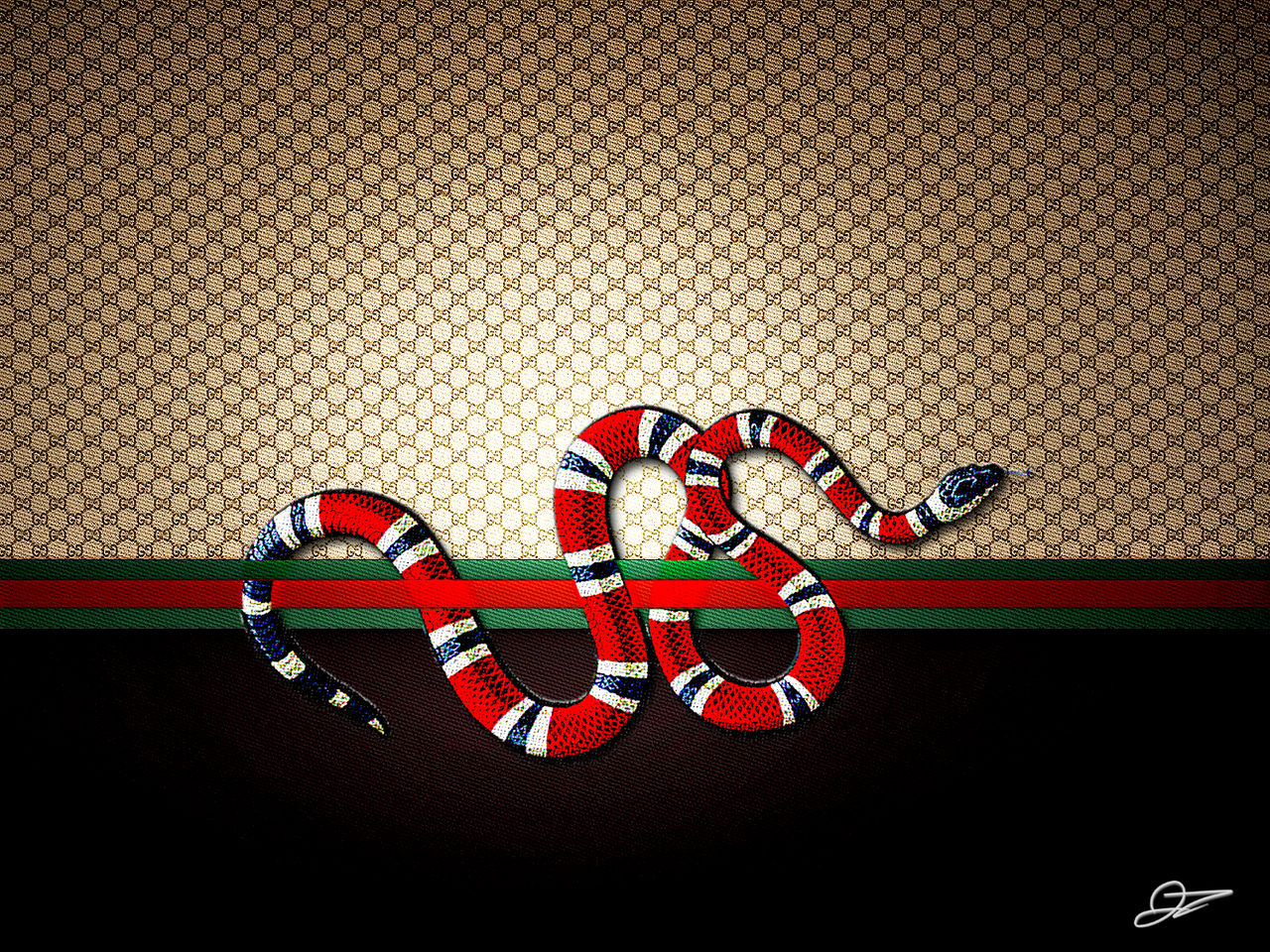 Slithering KingSnake Wallpaper by J Farhat by on DeviantArt