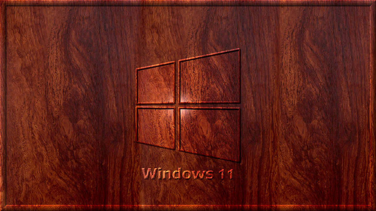 Mohagany Woodgrain Windows 11 Wallpaper by JF by JFarhat on DeviantArt