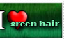 I Love Green Hair