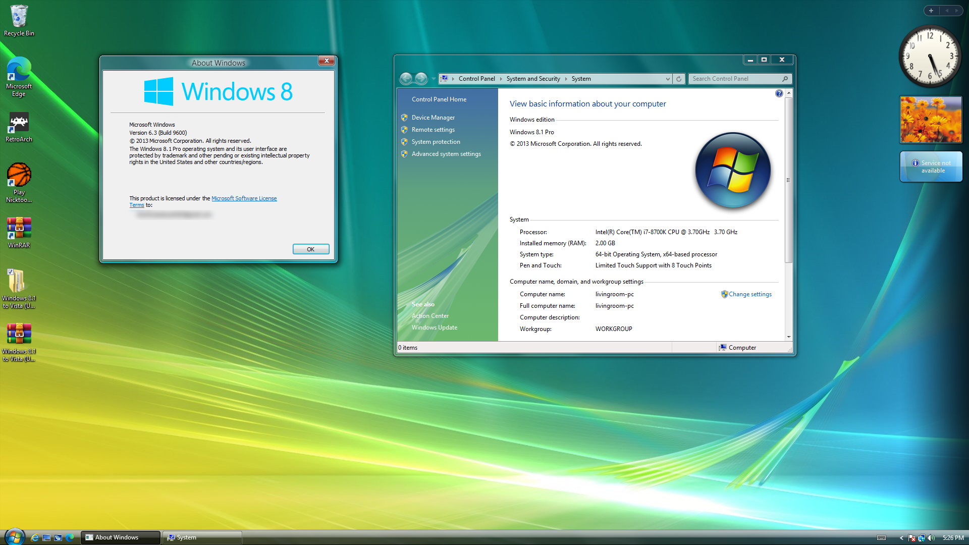 Windows 8.1 Vista Desktop by MiaPNesbitt78 on DeviantArt