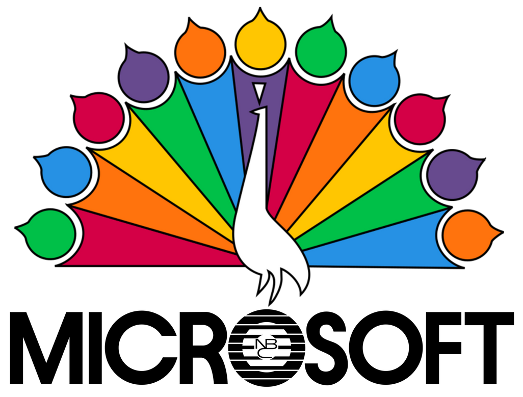 Classic Microsoft and NBC logo mashup by MiaPNesbitt78 on DeviantArt