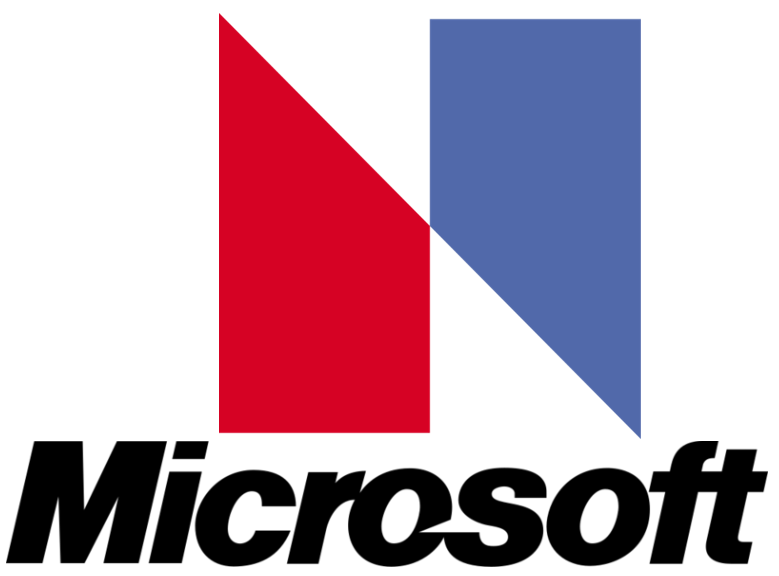 1987 Microsoft and 1975 NBC logo mashup by MiaPNesbitt78 on DeviantArt