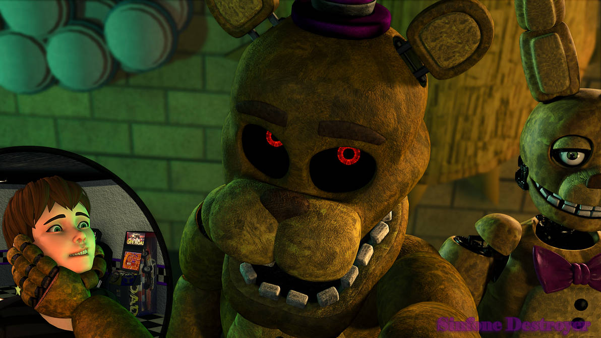 (FNAF SFM) Fredbear #1 by Sinfonedestroyer on DeviantArt