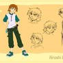 Model Sheet: Hiroshi