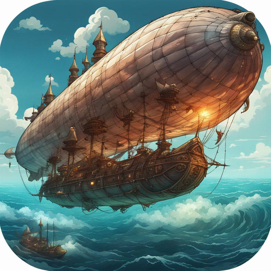 Magical airship