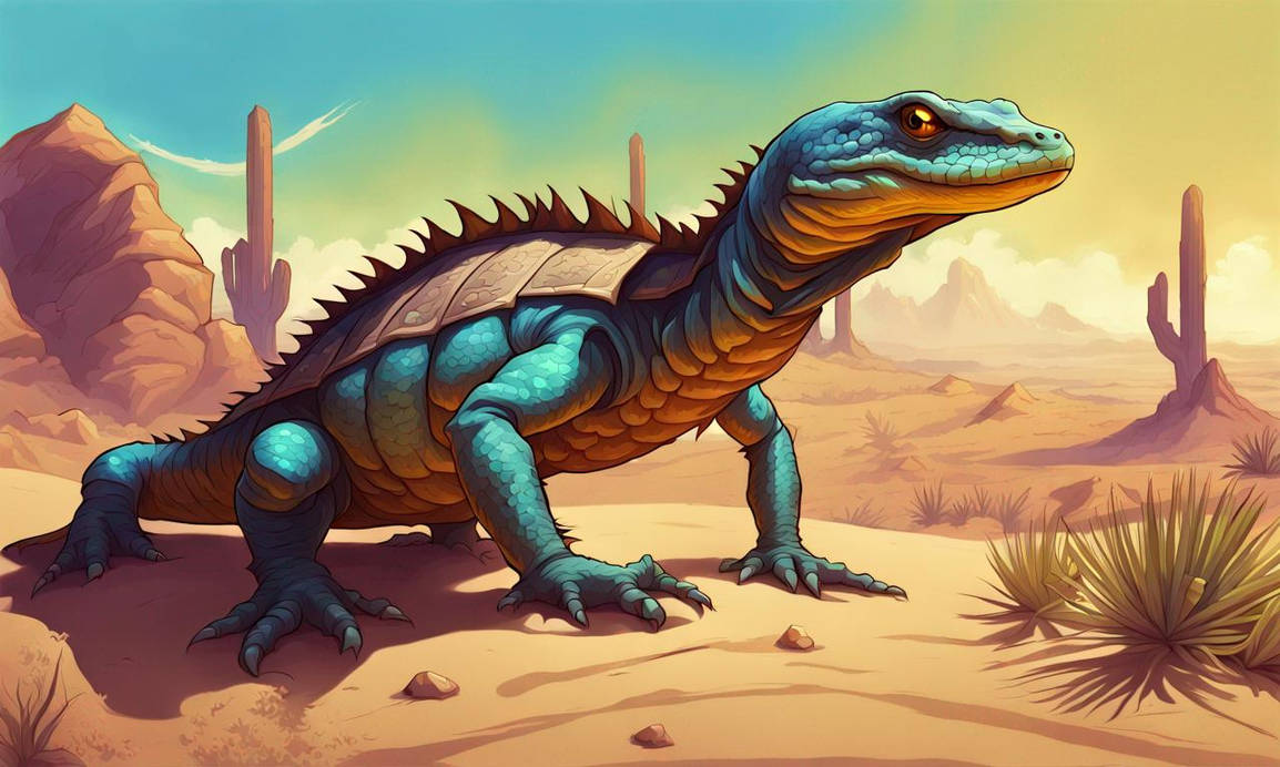 Devil-lizard by David-Kjoelby on DeviantArt