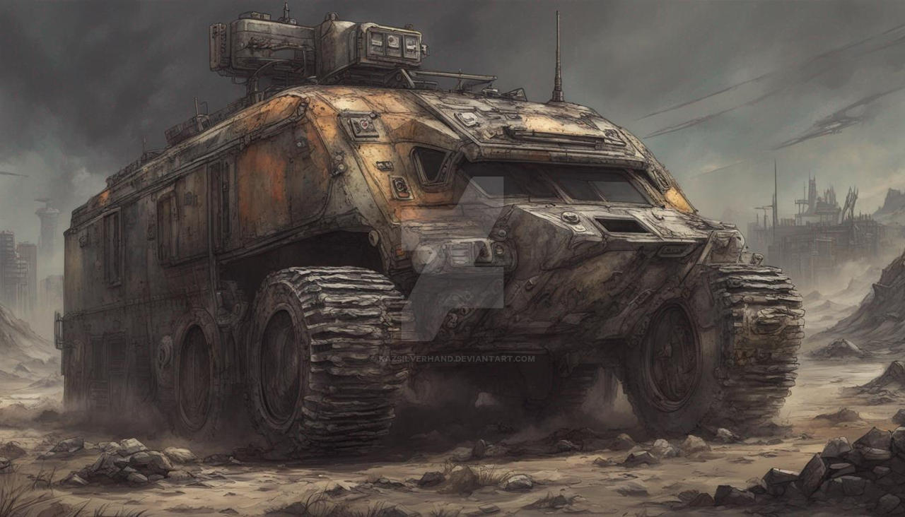 Vehicles Fall Apocalypse Post Apocalypse Vehicle - 02 by KazSilverhand on DeviantArt