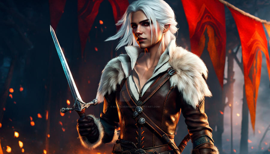 Ciri Character Mod Ciri - 074 by KazSilverhand on DeviantArt