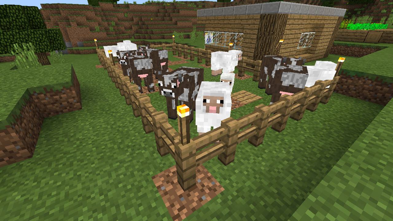 my mcpe house: animal pen by mendythefatinkdemon on DeviantArt my mcpe house: animal pen by mendythefatinkdemon on DeviantArt