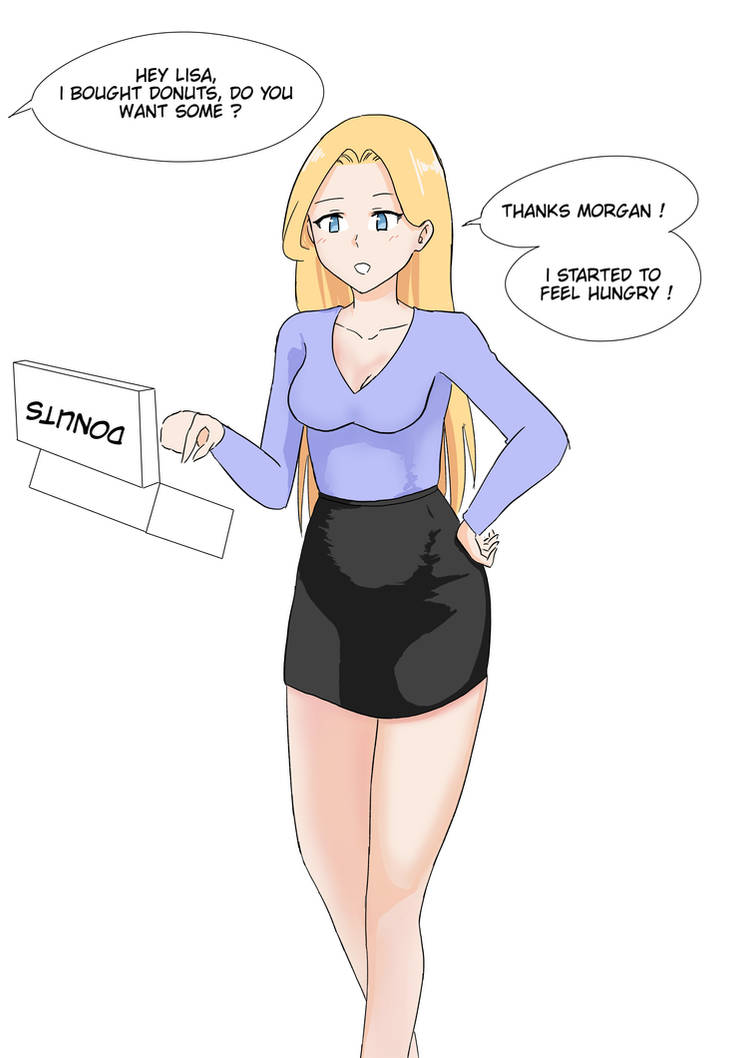 wg sequence office girl 1/4 by Denkodrawing on DeviantArt