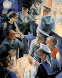 sailors at the bar