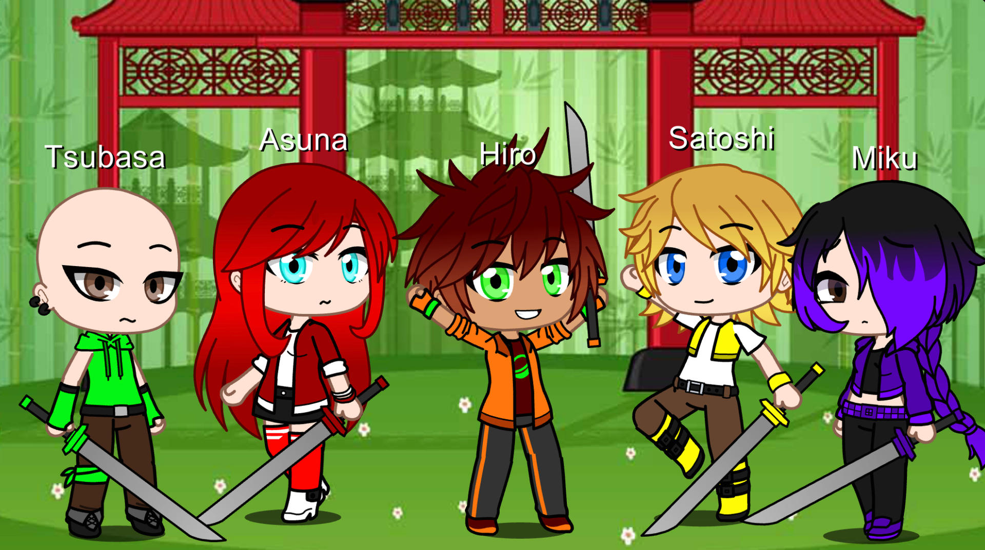 Power Rangers Jutsu Fruits by Rain-Fireheart on DeviantArt