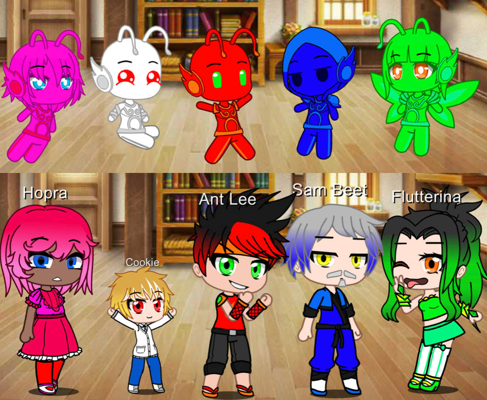 Insects as Humans by Rain-Fireheart on DeviantArt