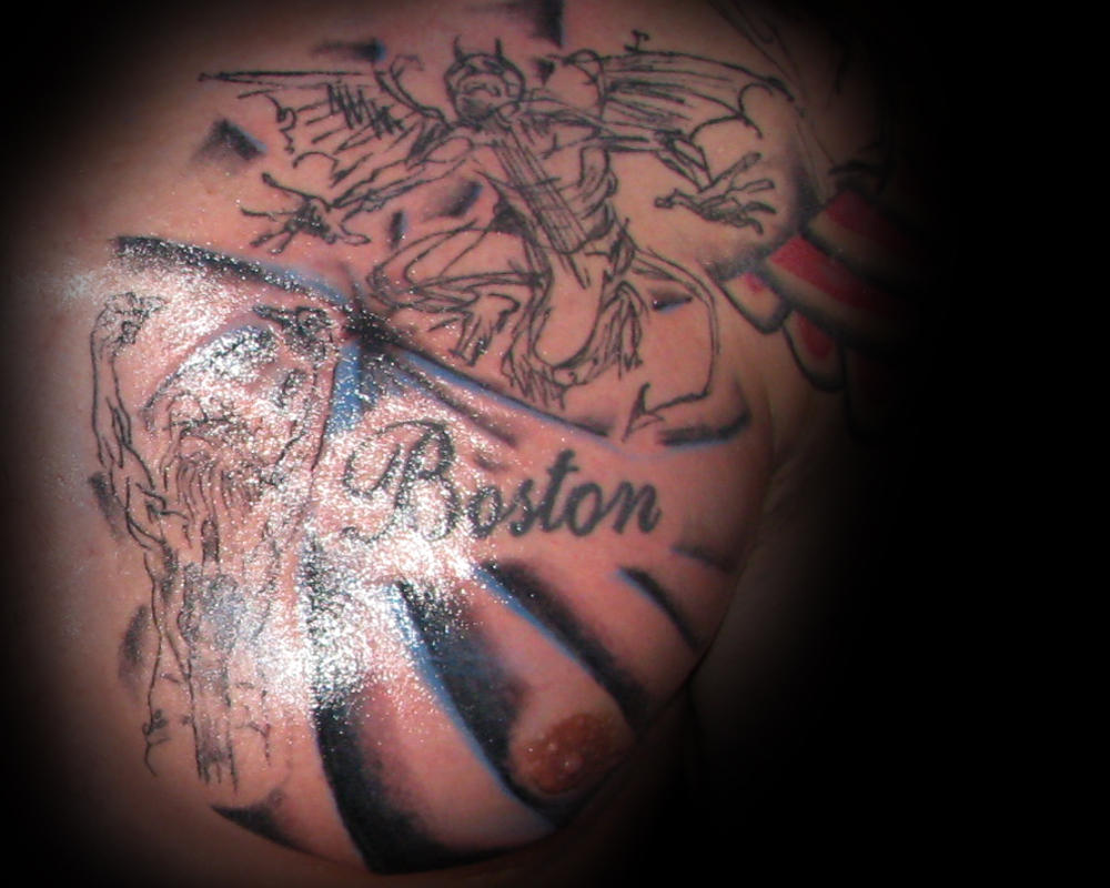 Derek Hess and Boston Tattoo by GraceOMalleyTattoo on DeviantArt