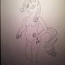 Anthro Rarity LineArt