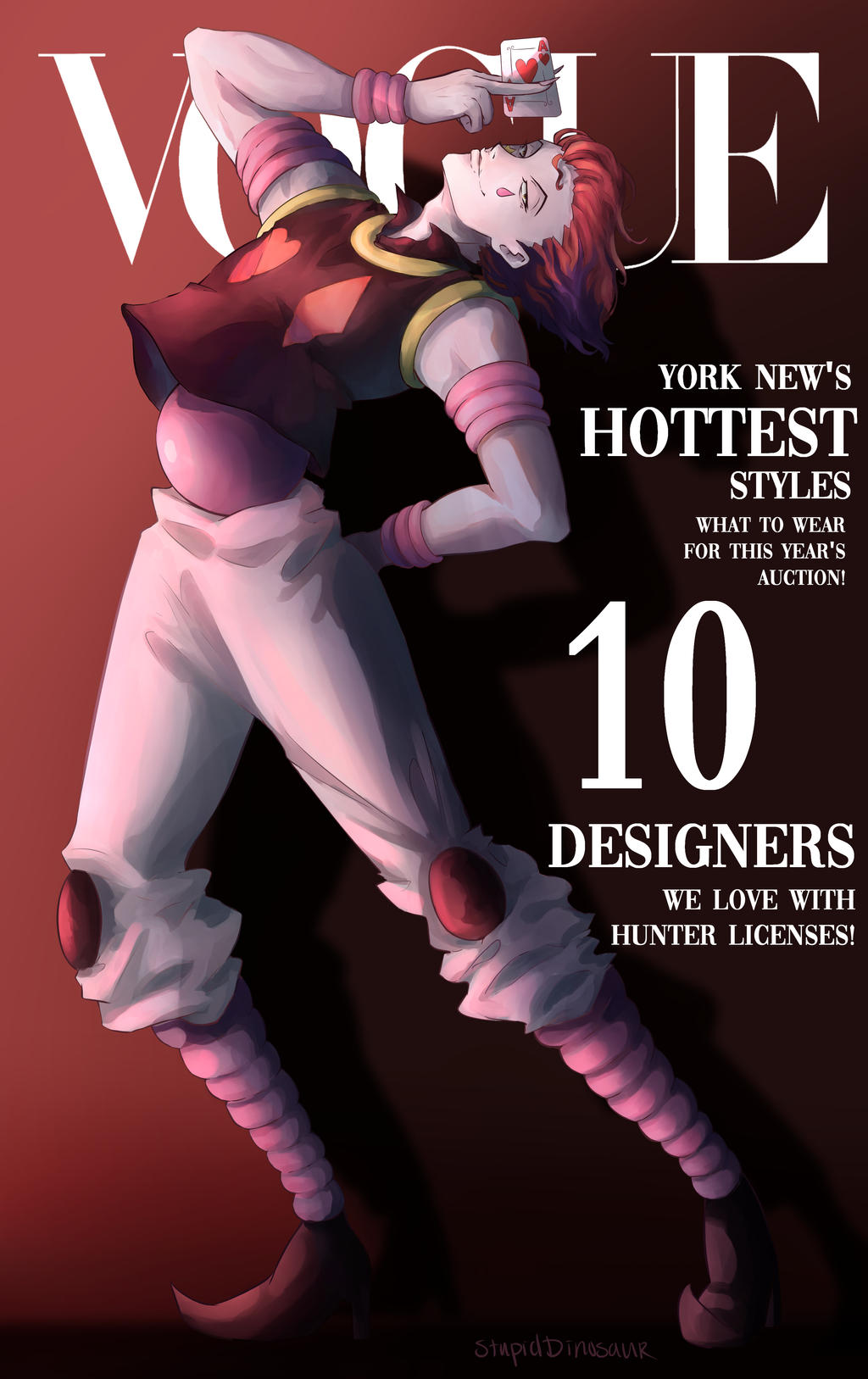 Vogue Challenge Hisoka by StupidDinosaur on DeviantArt