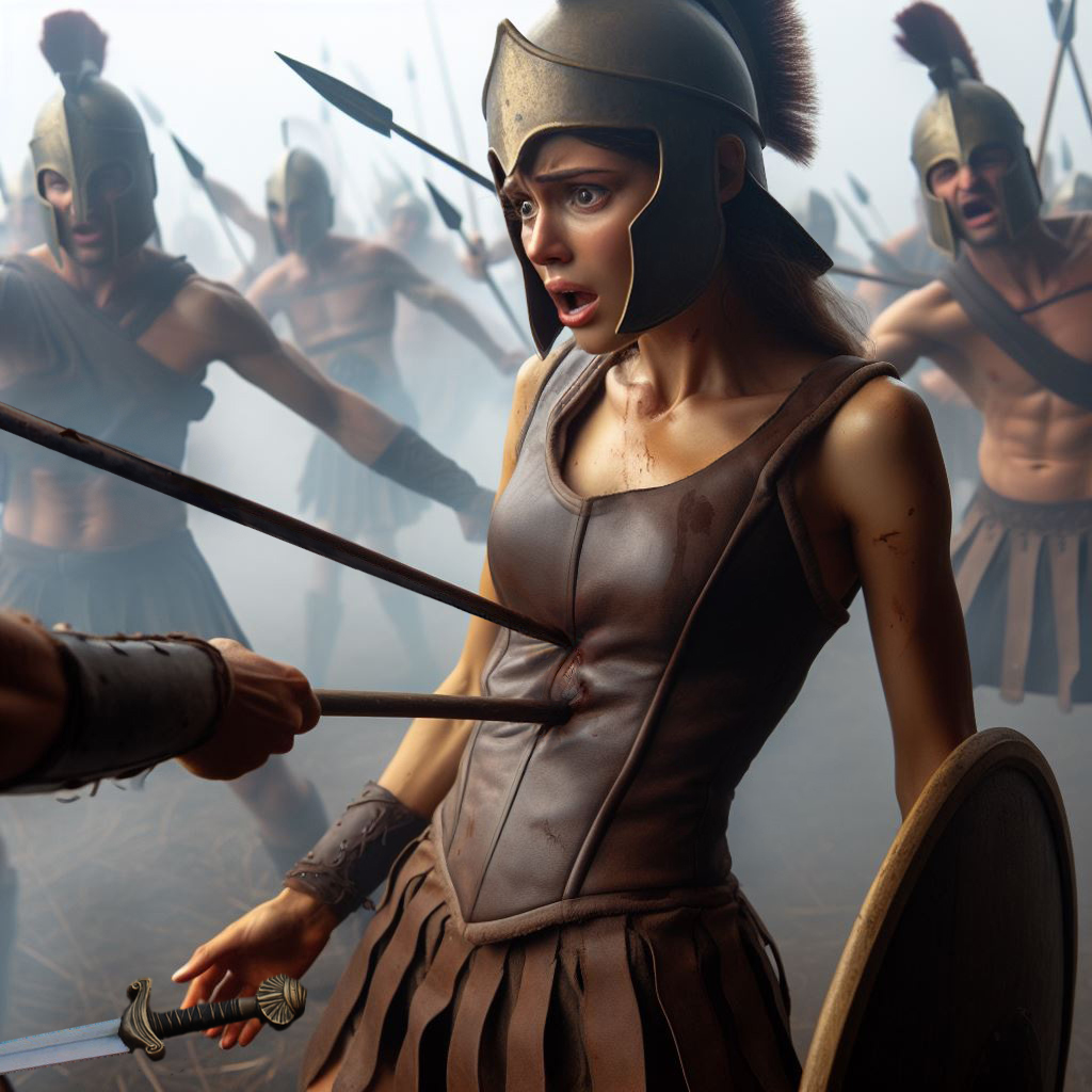 Amazon Deviantart Amazons bad day 045 by Achilesss on DeviantArt