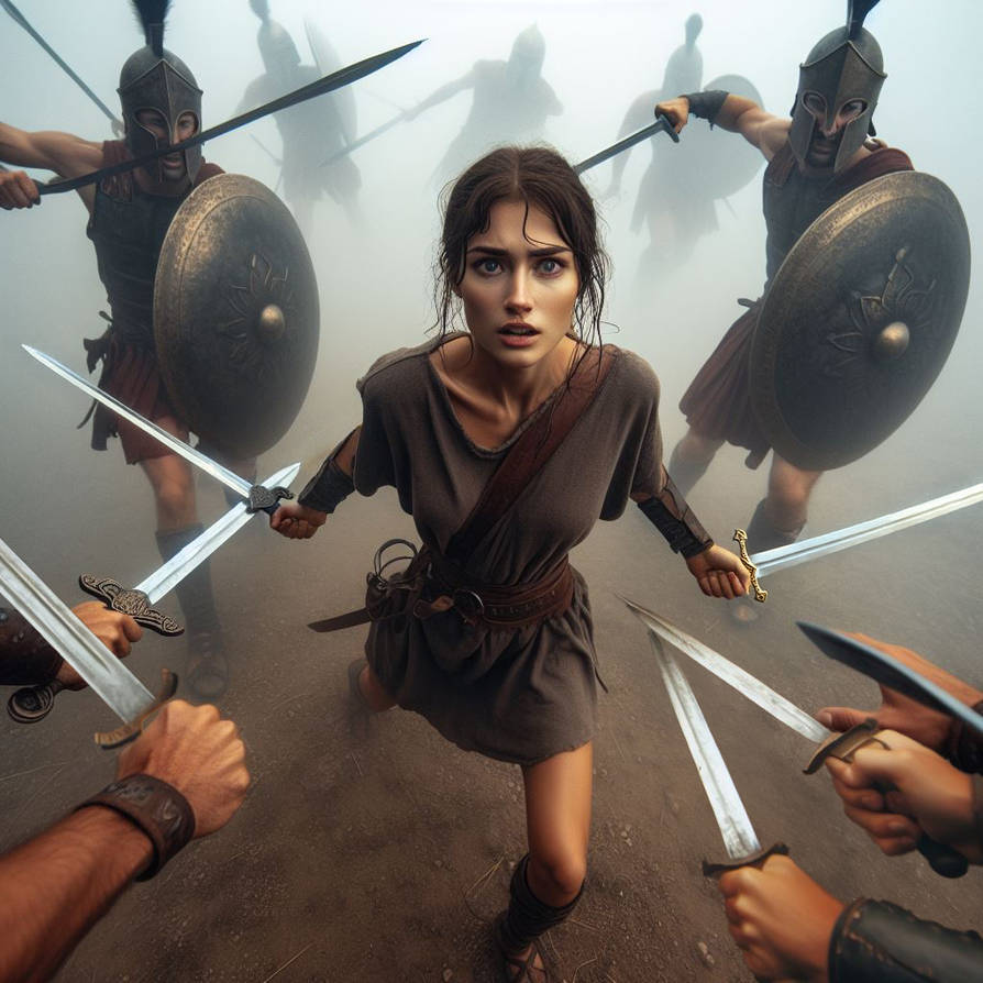 Amazons fight day 064 by Achilesss on DeviantArt