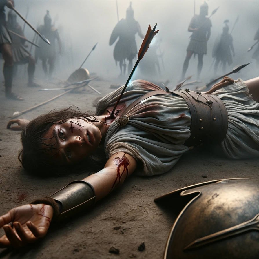 Deviantart Amazon Swords Amazons after battle 085 by Achilesss on DeviantArt